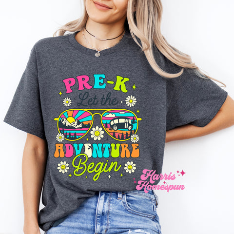 Pre-K Let the Adventure Begins Completed Top
