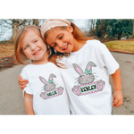 Girl Bunny with BowDTF Print with name option