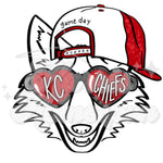 KC Mascot with Hat DTF Print