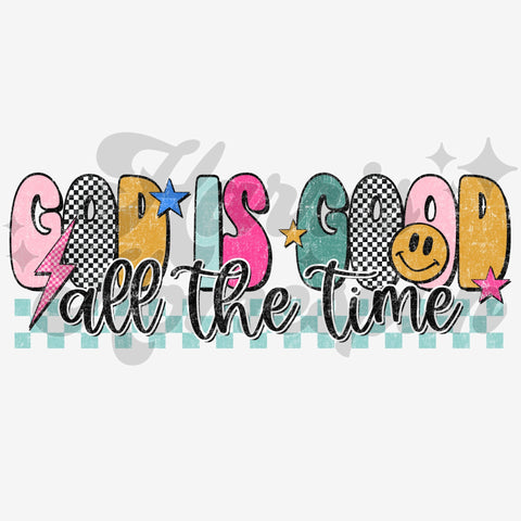 God is Good DTF Print
