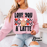 Love You A Latte Completed Top