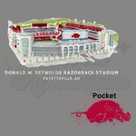 Donald W. Reynolds Stadium DTF Print