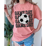 Soccer Game Day Faux Glitter DTF Print