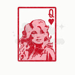 Dolly Queen of Hearts DTF Print