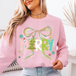 Merry with Bow Stagecoach Spirit Shop Top