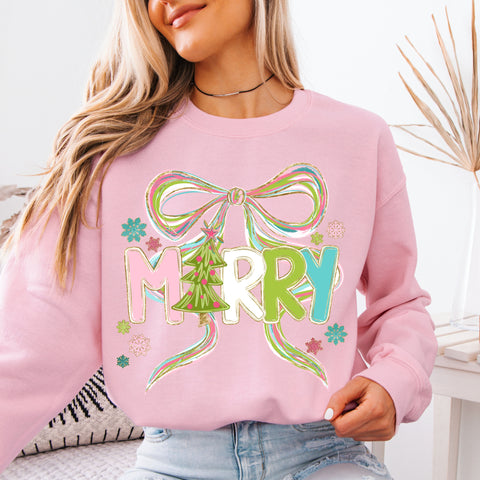 Merry with Bow Stagecoach Spirit Shop Top