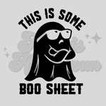 This is Some Boo Sheet DTF Print with different color options