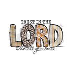 Trust in the Lord DTF Print