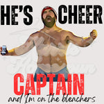 He’s Cheer Captain DTF Print