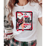 Are You Ready for It? Santa DTF Print