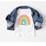 Rainbow Faux Glitter DTF Print