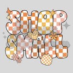 Fall Theme Shop Small DTF Print