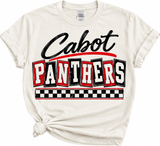 Cabot Panthers Checkered Southside Spirit Shop Top