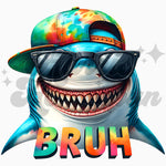 Shark BRUH DTF Print