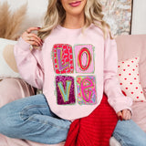 LOVE in Boxes Completed Top