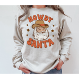 Howdy Santa DTF Print