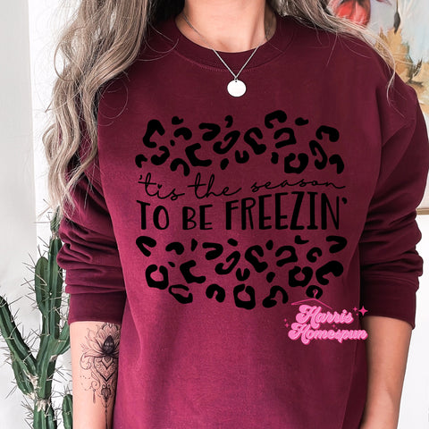 Tis the Season To Be Freezin’ Completed Top