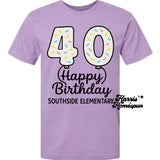 Happy Birthday Southside Completed Tee