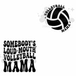 Volleyball Mama DTF Print