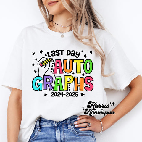 Last Day Autographs Completed Top