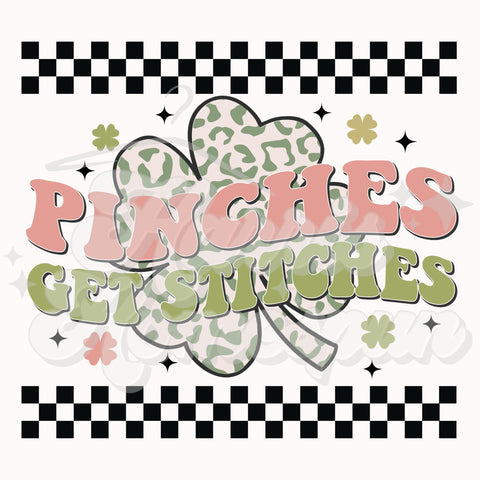 Pinches Get Stitches DTF Print