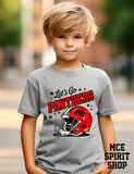 Let’s Go Panthers Helmet Completed Top