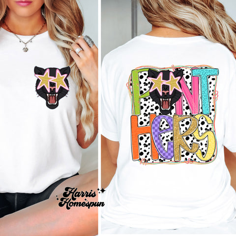 Colorful Panthers Completed Top
