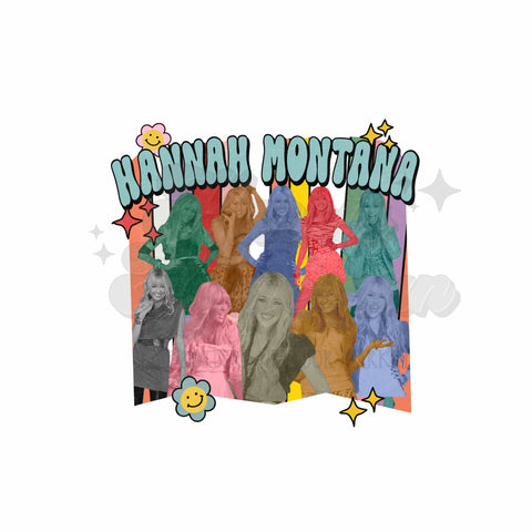 Hannah Montana DTF Print