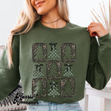 Trees Camo and Leopard Completed Top