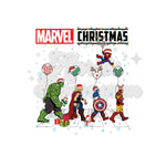 Marvel Christmas Version DTF Print