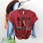 Reputation TS Bows DTF Print