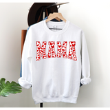 Mama Heart Font DTF Print