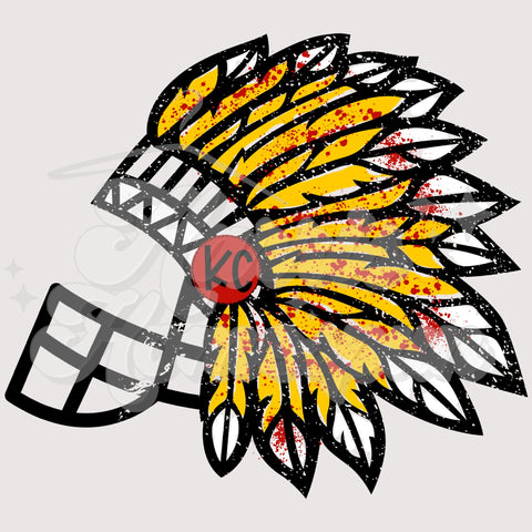 KC Indian Head DTF Print