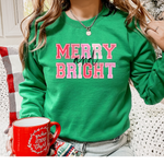 Merry and Bright DTF Print