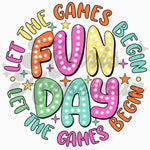 Games Fun Day DTF Print