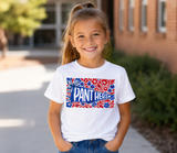 Floral Panther Pride Stagecoach Spirit Shop Top