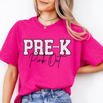 Pre-K Pink Out Completed Top