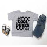 The Cool Dudes Club DTF Print with different color options