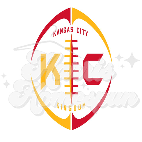 KC Football DTF Print