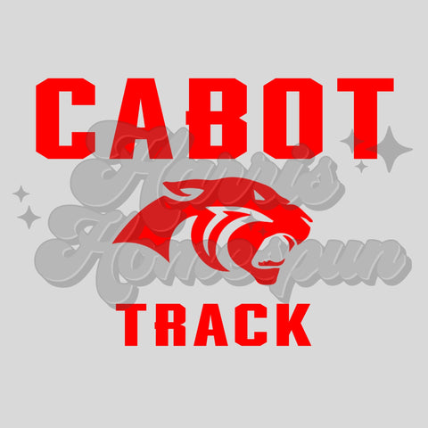 Cabot Panthers Track DTF Print