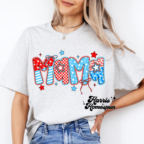 Patriotic MAMA Completed Top