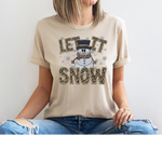 Leopard Let it Snow DTF Print