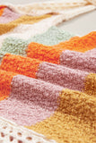 Hooded Stripe Colorblock Sweater