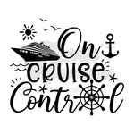 On Cruise Control DTF Print with different color options
