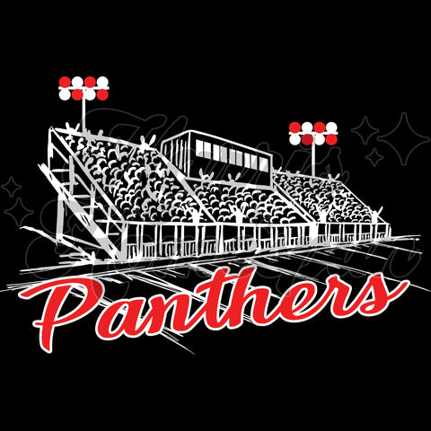 Football Stadium Cabot Panthers DTF Print