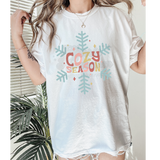 Cozy Season Snowflake DTF Print