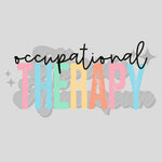 Occupational Therapy Colorful DTF Print