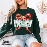 Merry Bow and Tree Completed Top