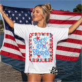 Stars & Stripes Completed Top