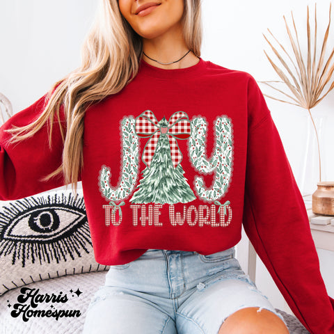 Joy to the World Completed Top